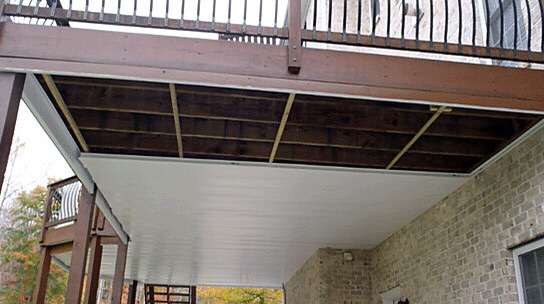 Backyard Builders Deck Pergola, Under Deck Ceiling Cost Calculator